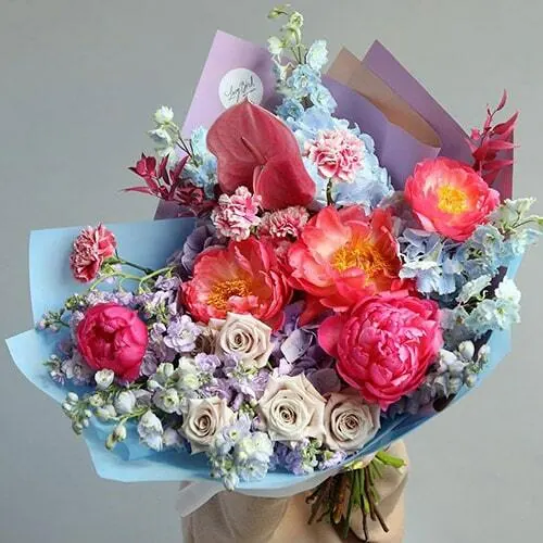 Greenery round bouquet